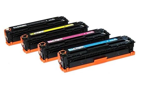 KIT 4 TONER COMPATIBILI PER HP LASERJET COLOR CB540/41/42/43-CRG716Bk/M/Y/C